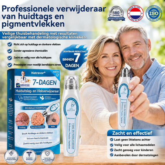 Officiële merkshop | 🏆Natravor® 7-daagse wratten- en vlekkenverwijderaar (pijnstillende applicator voor nauwkeurig aanbrengen, laat geen littekens achter)🌳b