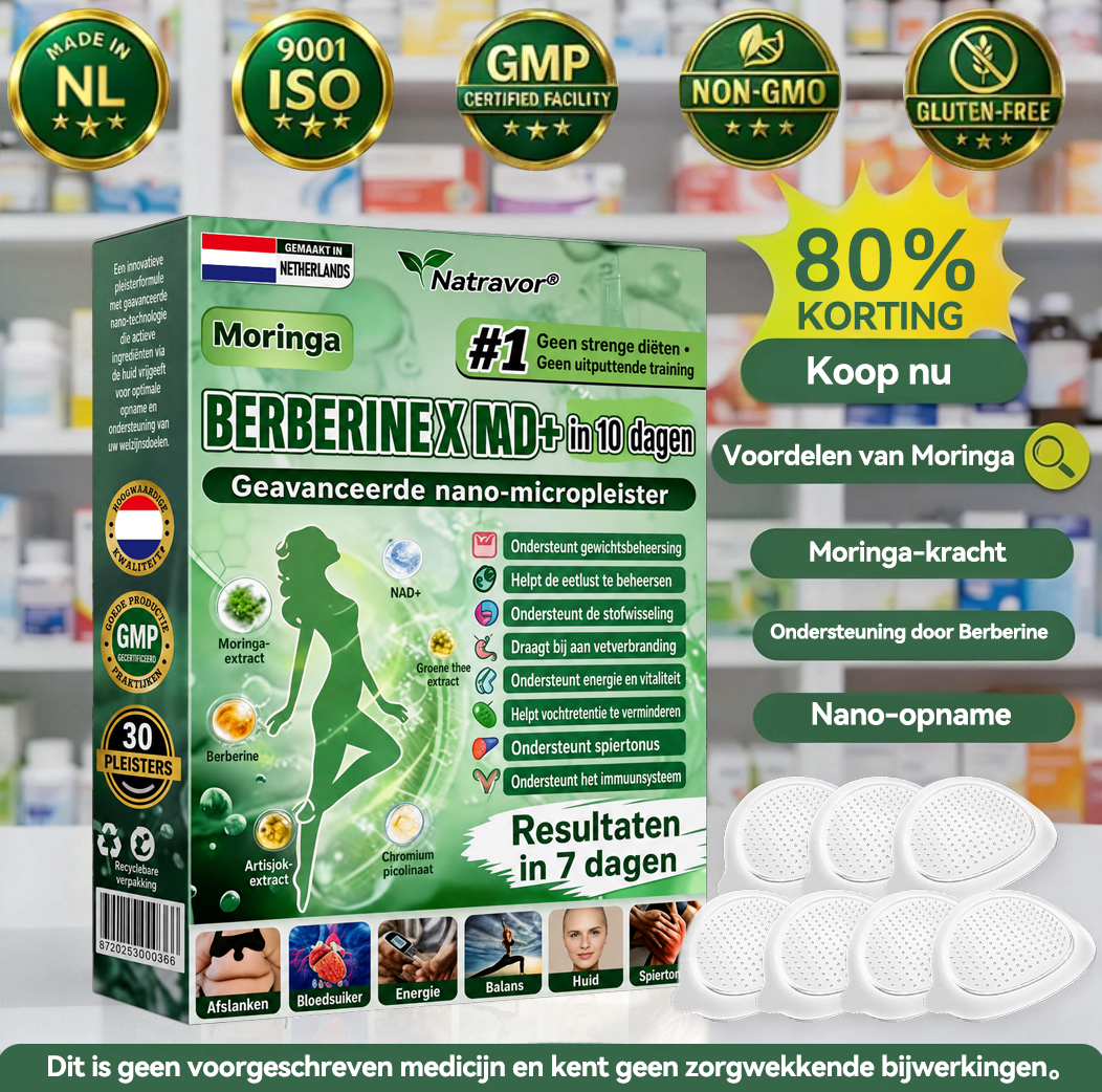 𝐍𝐚𝐭𝐫𝐚𝐯𝐨𝐫® Metabolic Nano Microneedle Patch 🇳🇱 (Eén keer per dag gebruiken — ondersteun je welzijnsroutine binnen 7 dagen)a